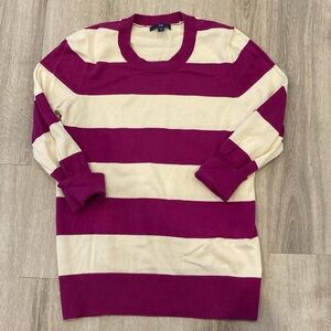 Gap lightweight striped sweater size M. 3/4 sleeve. EUC…maybe worn 1x